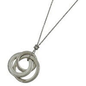 Tiffany Co Triple Circle Necklace Sterling Silver